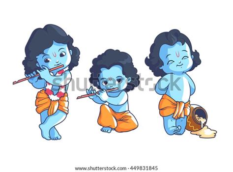 1,760 Little Krishna Images, Stock Photos & Vectors | Shutterstock