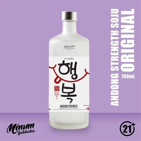 Andong Strength Soju Original 700ml | Minum Yuk Kaka