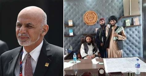 Where is Ashraf Ghani now? Taliban pose in Kabul Palace as 'coward ...