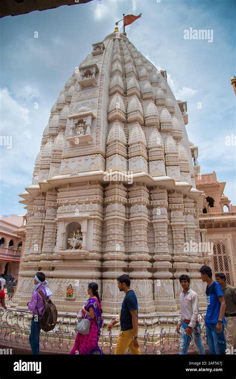 SHEGAON, MAHARASHTRA, INDIA, 10 JULY 2017 : Unidentified people visit ...