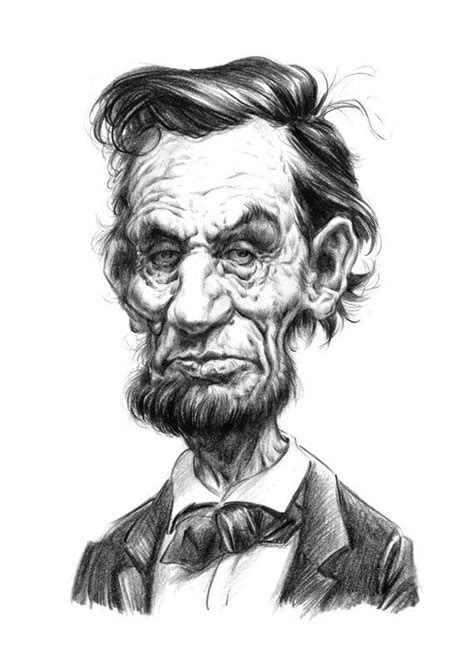 Caricature of Abraham Lincoln Caricature Sketch, Caricature Artist ...