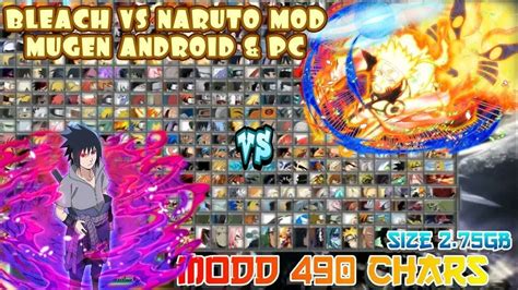 BLEACH VS NARUTO 3.3 MOD 490 CHARACTERS MUGEN PC & ANDROID [DOWNLOAD] | Naruto games, Naruto ...