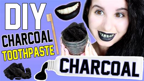 DIY Charcoal Toothpaste! | Whiten Your Teeth With Charcoal! | Naughty ...