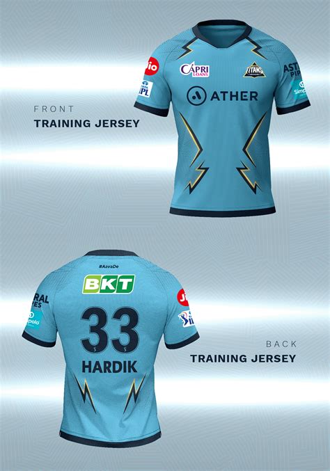 Gujarat Titans IPL Jersey 2022 :: Behance