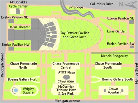 Template:Millennium Park Map - Wikiwand