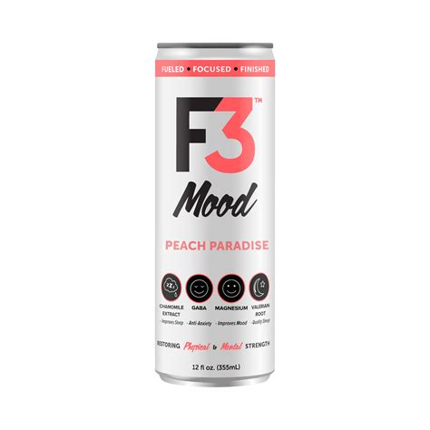 F3 Peach Mood Drink | F3 Peach Paradise Drink | F3 Energy LLC