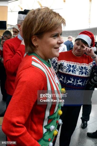 Nicola Sturgeonruth Davidson Photos and Premium High Res Pictures ...