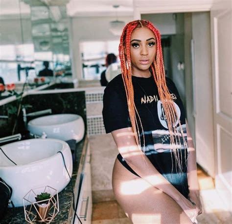 Nadia Nakai Looks Pregnant In This Photo, Fans React in 2023 | Pregnant, Celebs, Rapper