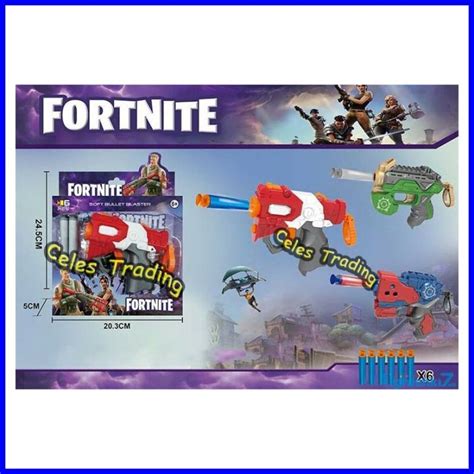 COD-Yi CTR Fortnite Blaster Toy Guns Pull Back Firing Outdoor Shooting ...