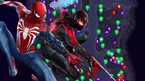 Marvel's Spider-Man 2 Interactive Map and Collectible Locations