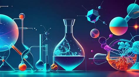 Premium AI Image | Science background design