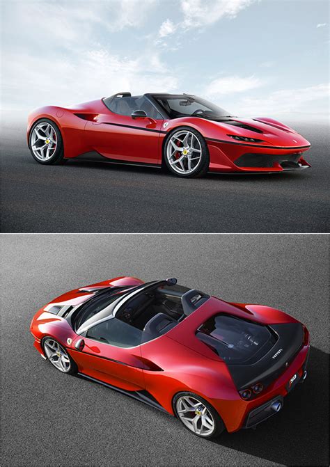 Ferrari J50 is a Limited Edition Roadster Designed to Celebrate 50th ...