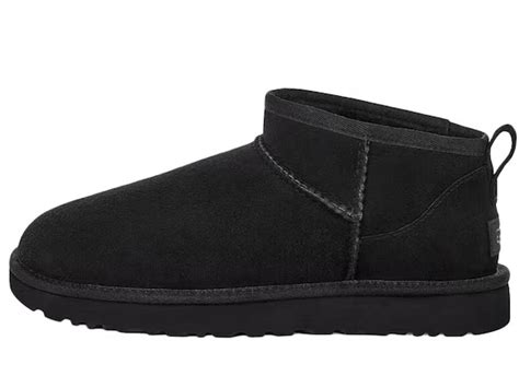 UGG Classic Ultra Mini Black (W) | DROPJUST.COM