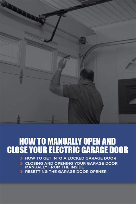 How to Manually Open Your Garage Door | Marvin's Garage Doors