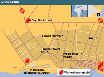 Mogadishu Battle Map