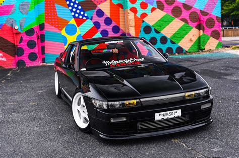 1989, Nissan, S13, Silvia, Cars, Black, Modified Wallpapers HD ...