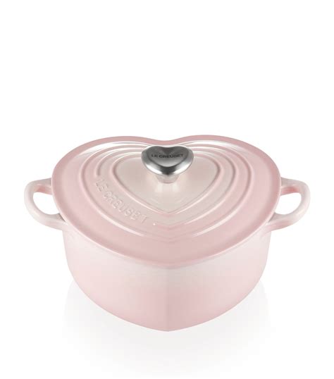 Le Creuset Heart Shape Cast Iron Casserole Dish (20cm) | Harrods SE