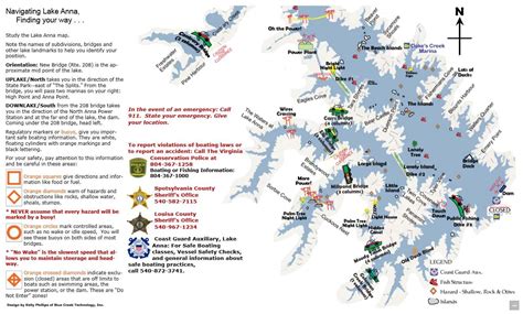 Lake Anna State Park Campground Map