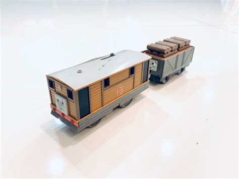 Trackmaster Thomas Friends Toy Train-Newly Re-Designed Trackmaster Toby ...