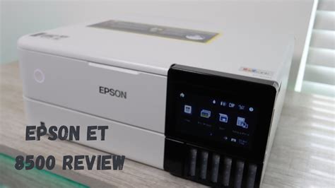 Epson ET 8500 Unboxing Setup & Review [HONEST REVIEW] - YouTube