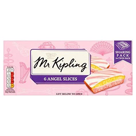 Buy Mr Kipling Cakes - Angel Slices - 6pk Online at desertcartUAE