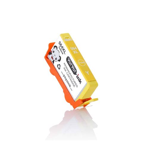 HP 564 XL High Yield Yellow Remanufactured Printer Ink Cartridge ...