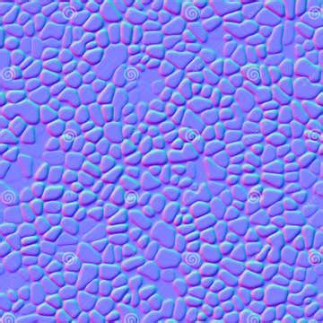 Normal Map of Seamless Floor Pattern with Round Sea Pebbles Stock ...