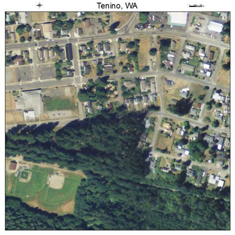 Aerial Photography Map of Tenino, WA Washington