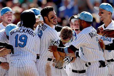 3 years ago, Rockies' Nolan Arenado hits for the cycle in amazing ...