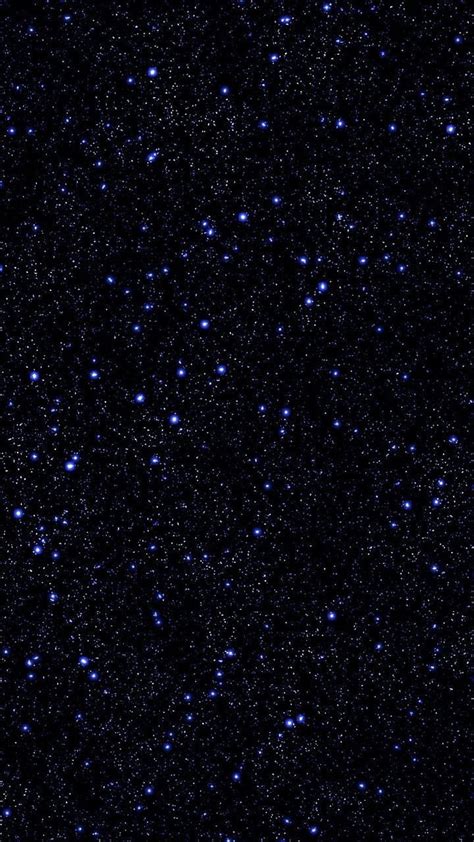 Blue And Black Stars Wallpaper