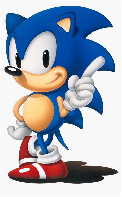 Classic Sonic Sonic 1, HD Png Download - kindpng