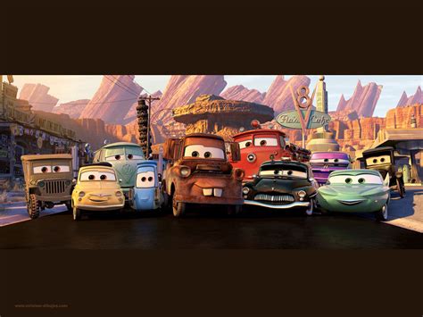 Disney Cars Wallpaper - Radiator Springs Cars Characters - 1024x768 Wallpaper - teahub.io