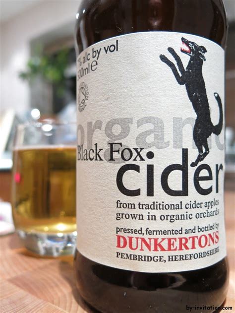 Dunkertons Black Fox Organic Cider