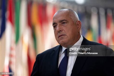 Bulgarian Prime Minister Boyko Borisov Photos and Premium High Res ...