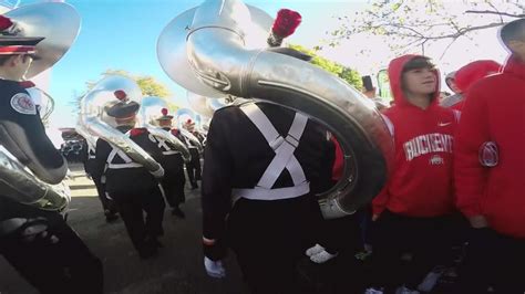 How does the Ohio State Marching Band practice each performance? | 10tv.com