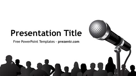 Public Speaking PowerPoint Template – Prezentr