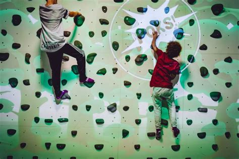 Augmented Climbing Wall Invigorates Activity Parks with Interactive ...