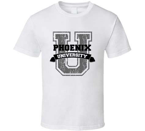 Phoenix University Funny Name T Shirt | Funny names, T shirt, Biker t ...