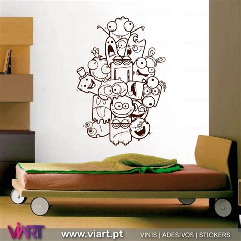 Crazy and Funny :) Wall stickers - Wall Art - Viart.pt