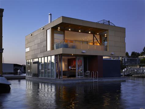 Lake Union Floating Home / Vandeventer + Carlander Architects | ArchDaily