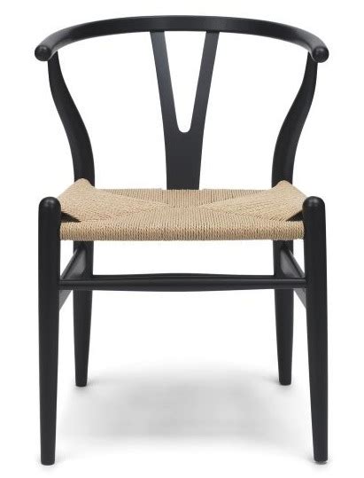 Wood Wishbone Y Chair, Black - Dining Chairs - AdvancedInteriorDesigns