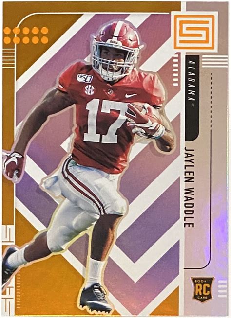 Jaylen Waddle 2021 Panini Chronicles Status Draft Picks Alabama Crimson ...