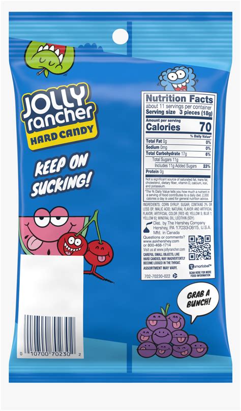 Jolly Rancher Push Pop Nutrition Facts | Besto Blog