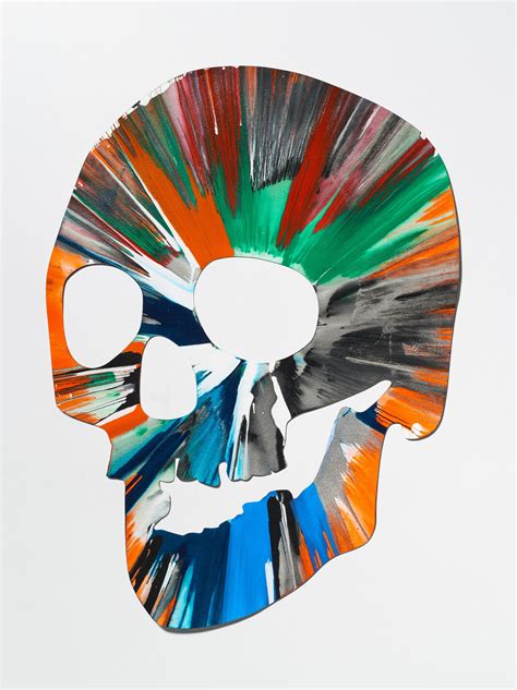 Modern, Post War & Contemporary | Damien Hirst-Skull Spin Painting ...