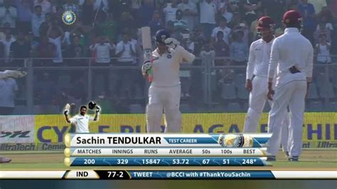 Sachin Tendulkar Scorecard - Welcome to CNEW by Dr. Jagruti Rathod