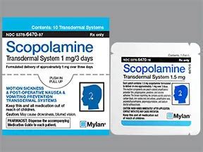 Scopolamine Transdermal: Uses, Side Effects, Interactions, Pictures ...