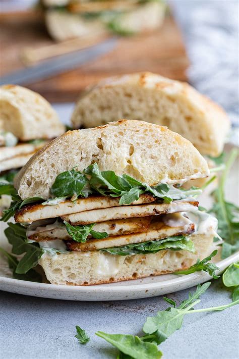 Balsamic Tofu Sandwich - Food with Feeling