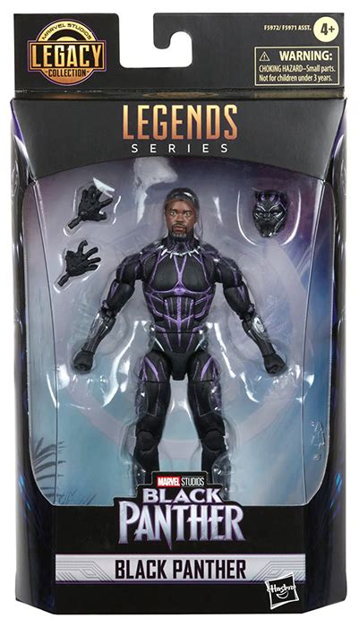 Black Panther 6-Inch Scale | Marvel Legends Legacy Collection | Black ...