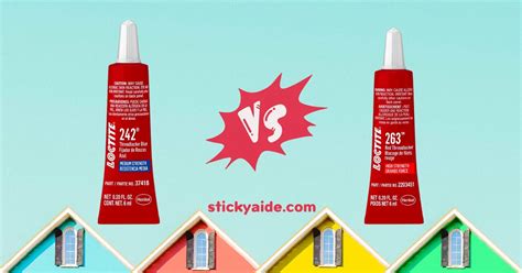 Loctite Blue vs. Red | Things You Should Know! – Sticky Aide