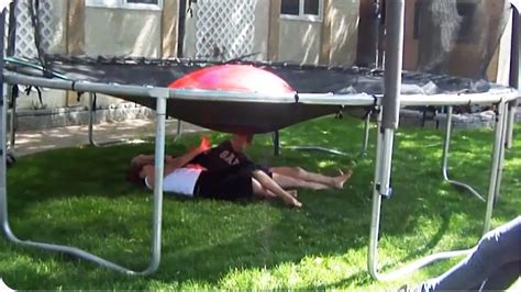 Dad Pranks Kids With Giant Water Balloon